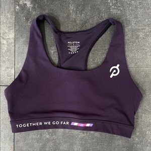Peloton Dark Purple Sports Bra
